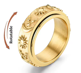 Celestial Spinner Ring