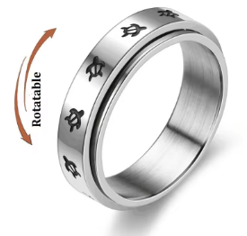 Celestial Spinner Ring
