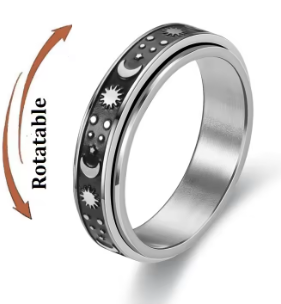 Celestial Spinner Ring
