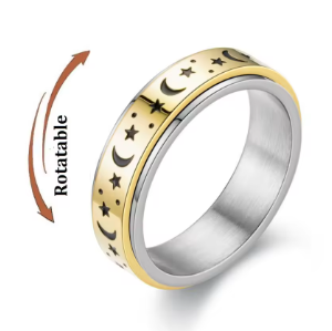 Celestial Spinner Ring