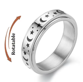 Celestial Spinner Ring
