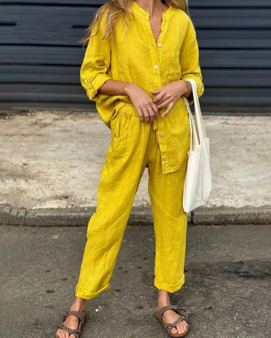 Mercedes Linen Set
