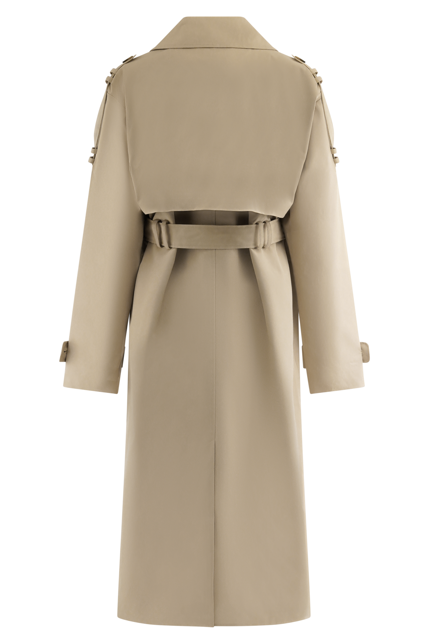 Camel Lois Twill Trench Coat