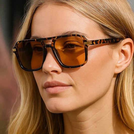 Retro Square Women's Sunglasses - Aryvon Style