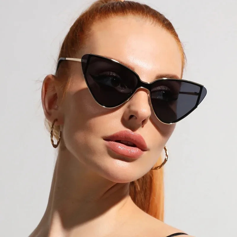 Vayne Fashion Women's Metal Sunglasses