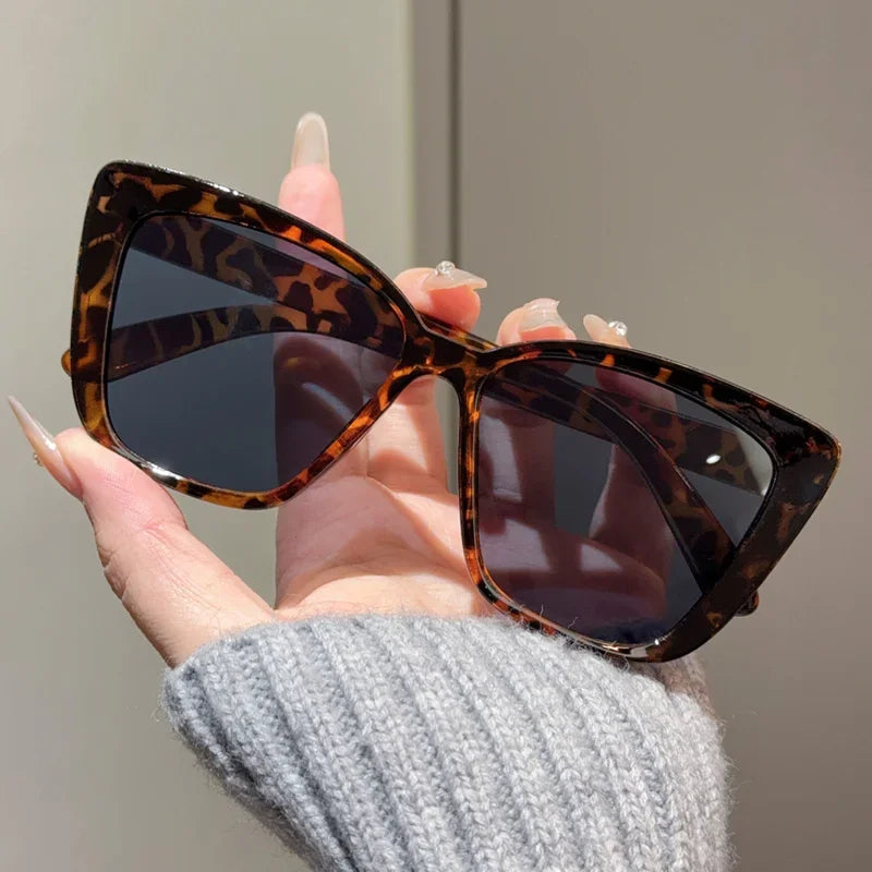Contemporary UV400 Cat Eye Sunglasses