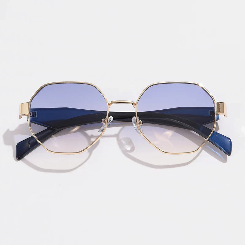 Vayne Fashion Women's Polygonal Metal Eyewear