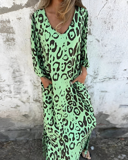 Pearl Dress - V-neck | Super Lightweight and Loose - Vintage (Spring 2025)