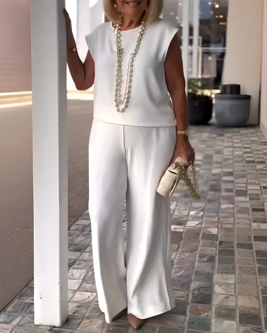 Elizabeth Set | 2 Pieces - Premium Linen (Casual Style)