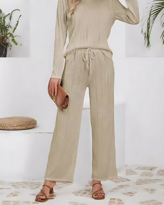 Laura Set | 2 Pieces - Premium Linen (European Style)