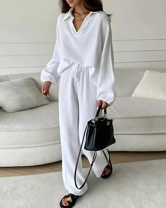Grace Set | 2 Pieces - Premium Linen (European Style)