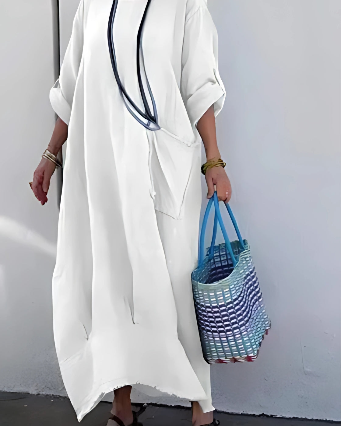 Autumn Max Comfort Dress | Casual (European Summer Favorite) - Premium Linen