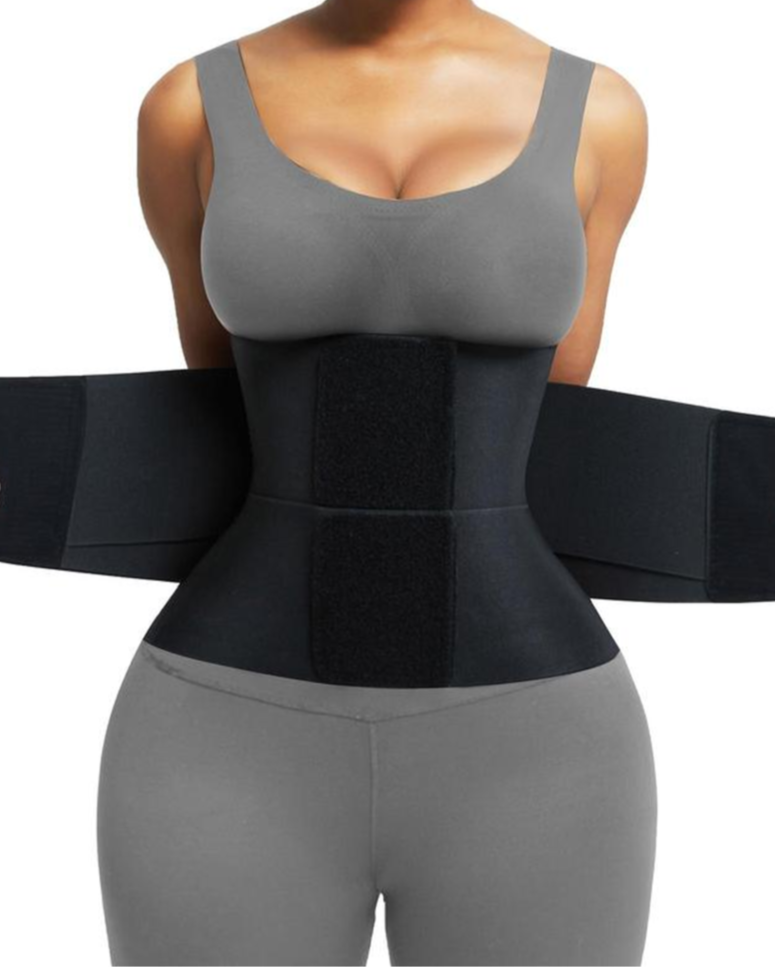 Triple Wrap Waist Cincher Ab Belt for Women - Tummy Control Body Shaper