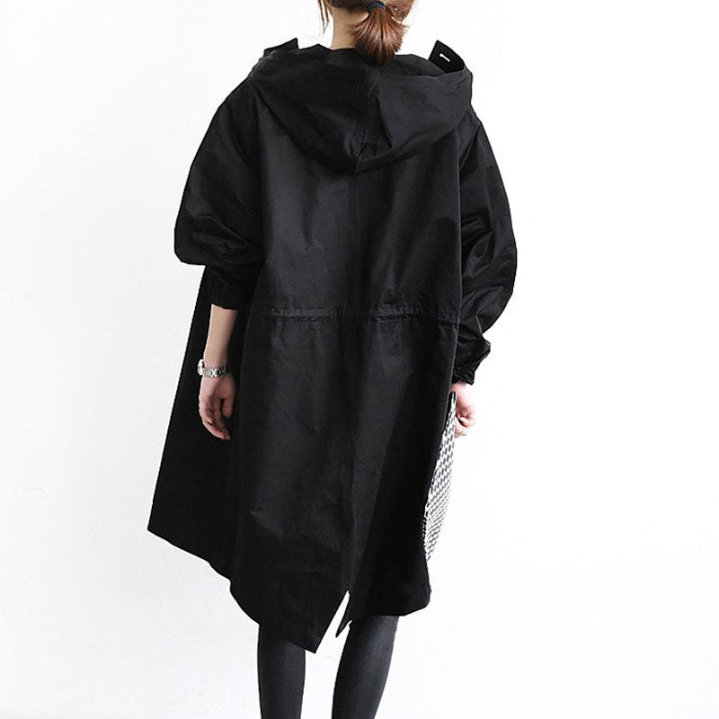 Phoebe Hooded Trench Coat
