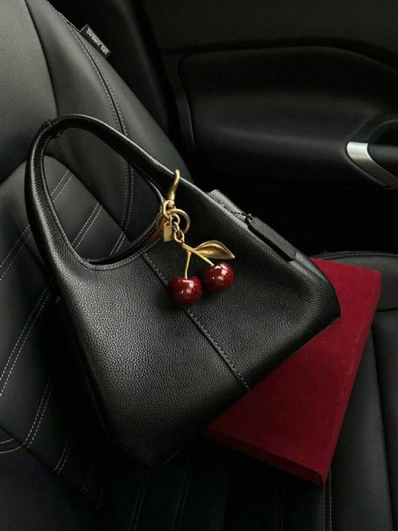 Cherry Bag Charm