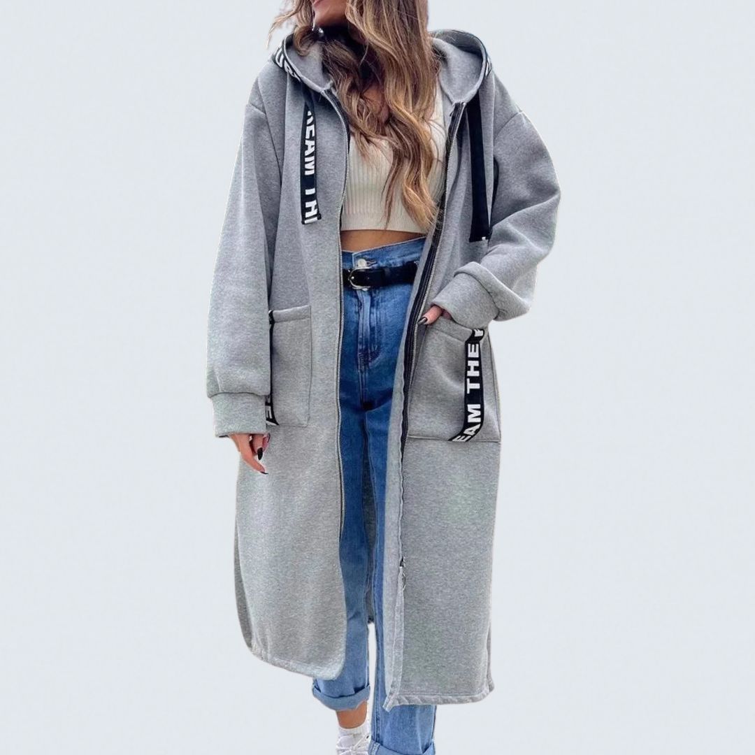Emma | Hooded Cardigan Coat