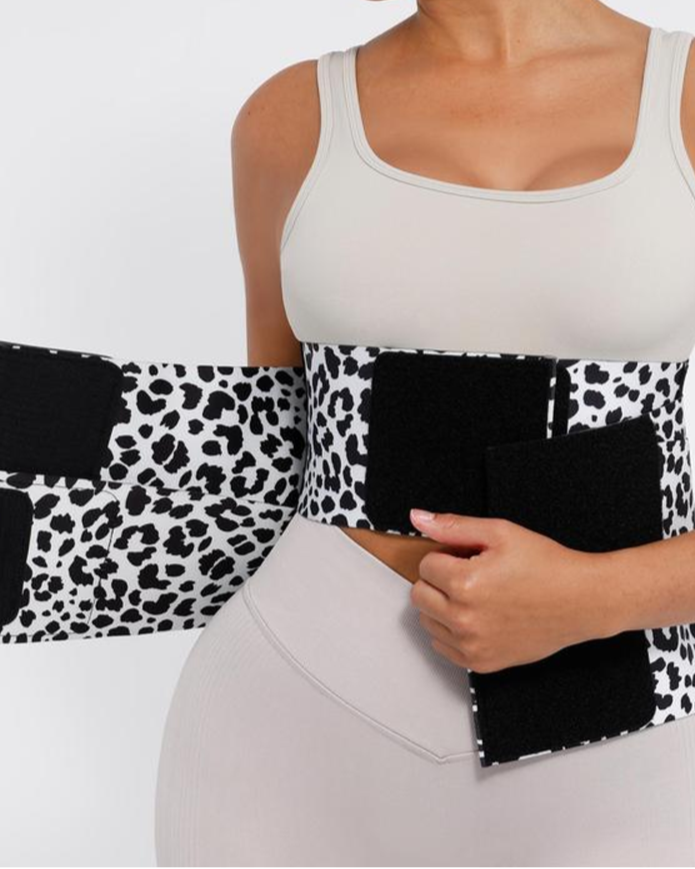 Triple Wrap Waist Cincher Ab Belt for Women - Tummy Control Body Shaper