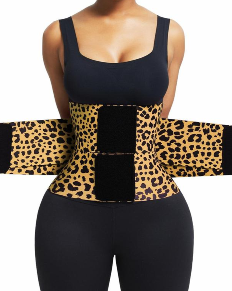 Triple Wrap Waist Cincher Ab Belt for Women - Tummy Control Body Shaper
