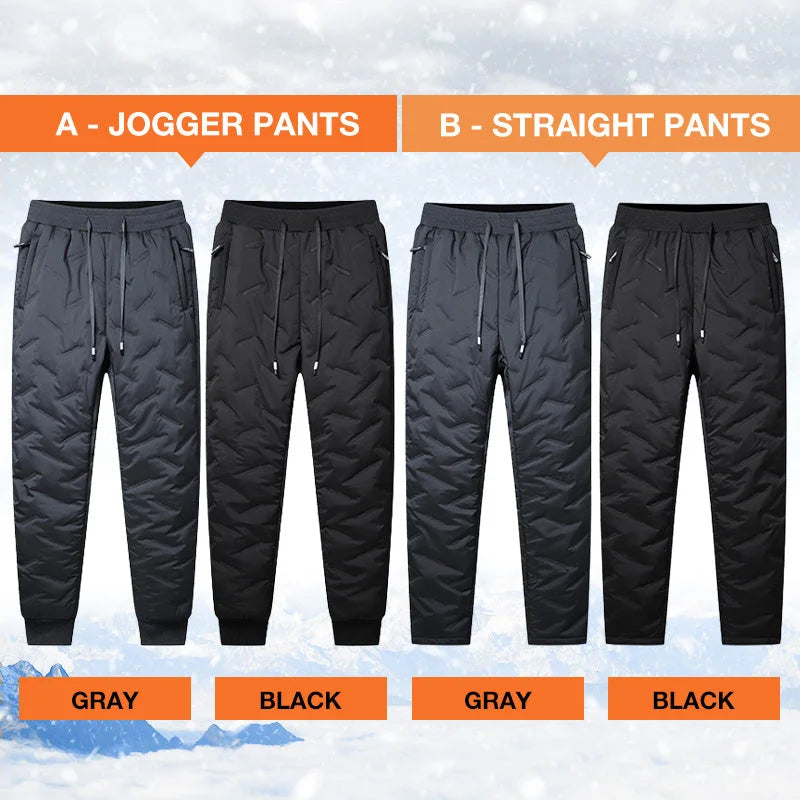 Unisex Waterproof Fleece-Lined Pants - Effortlessly Conquer the UK Winter!