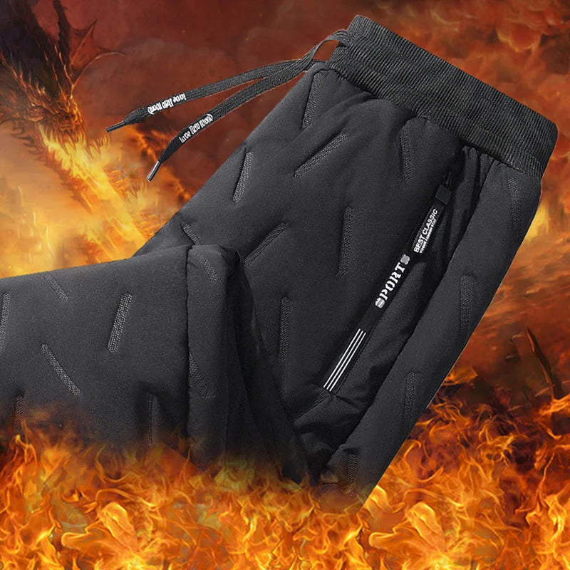 Unisex Waterproof Fleece-Lined Pants - Effortlessly Conquer the UK Winter!